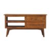 Nordic Style TV Unit in Chestnut