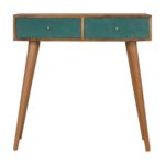 Acadia Teal Console Table