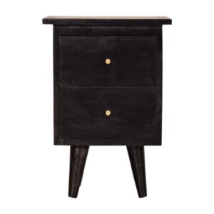 Ash black Bedside