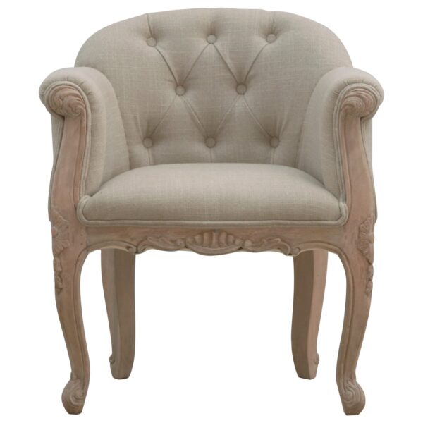 Deep Button Chair in the French Style