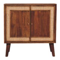 Carved Chestnut Cabinet by Artisan Furniture