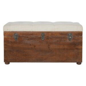 Solid Wood Lid-Up Storage Box