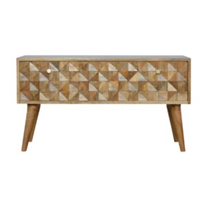 Diamond-Crafted Hallway Storage Bench
