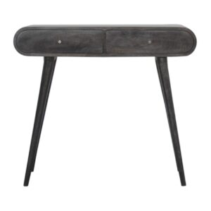 IN1459 – Ash Black Curved Edge Console Table