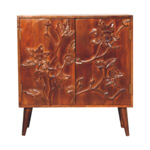 Botanic Beauty Artisan's Handcrafted Cabinet