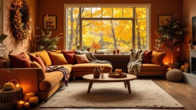 autumn inspired home furniture ideas