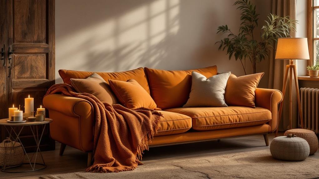 natural hues for seating
