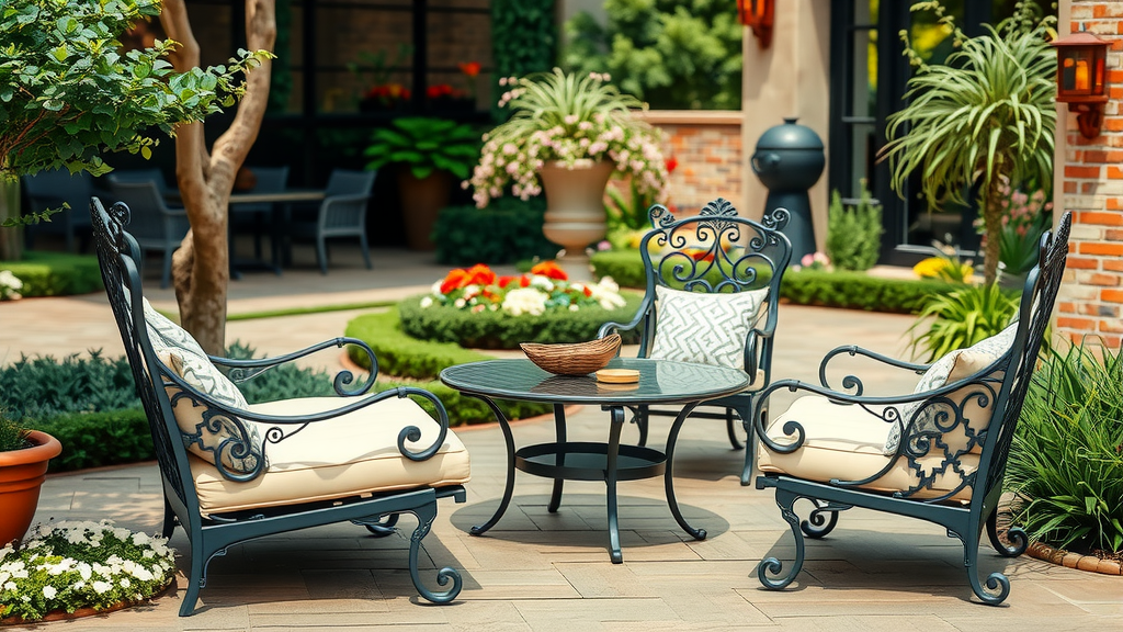 Iron Furniture Blending Tradition And Style