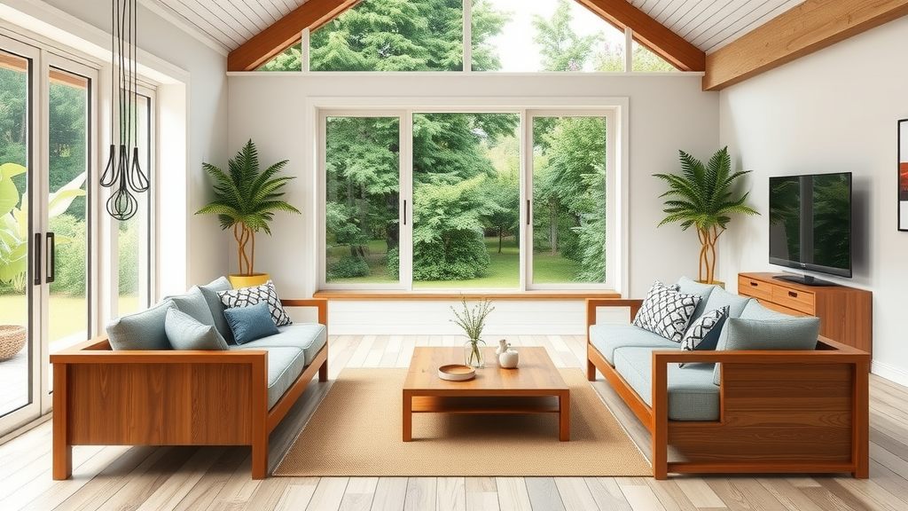 Sustainable Wooden Furniture Enhances Your Home