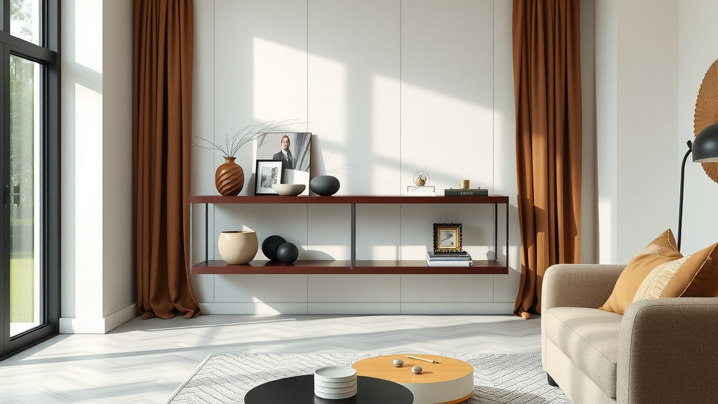 Wall Mounted Console Table Elegance