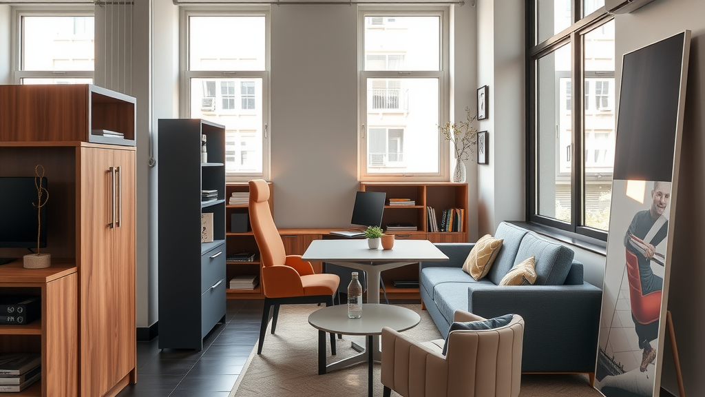 Multifunctional Furniture For Small Spaces Maximizes Style And Function