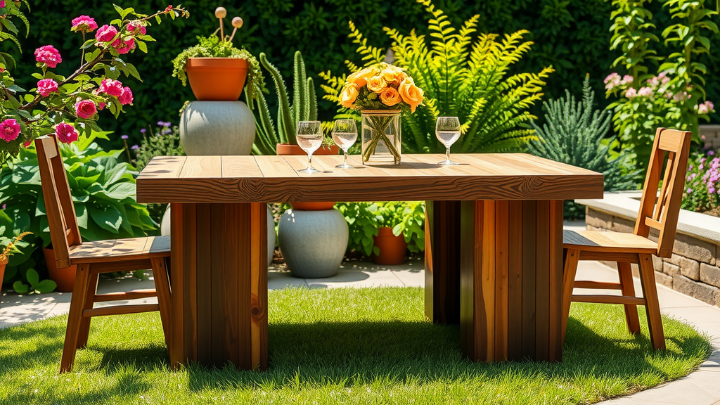 Solid Wood Tables Crafted Sustainably