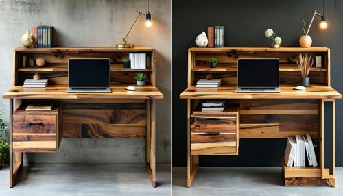 teak wood vs sheesham wood for desks