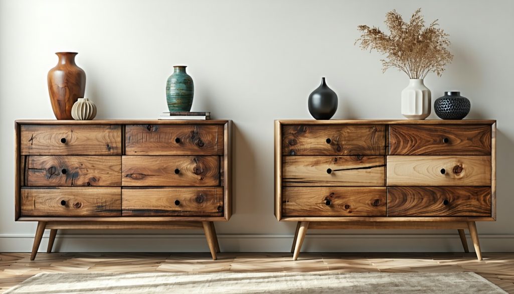 teak wood vs sheesham wood for dressers