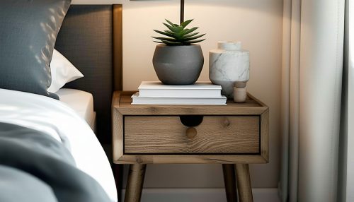 small bedside table