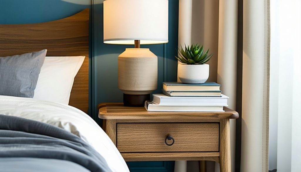 side table for bed