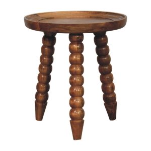 Spindle Tray Side Table