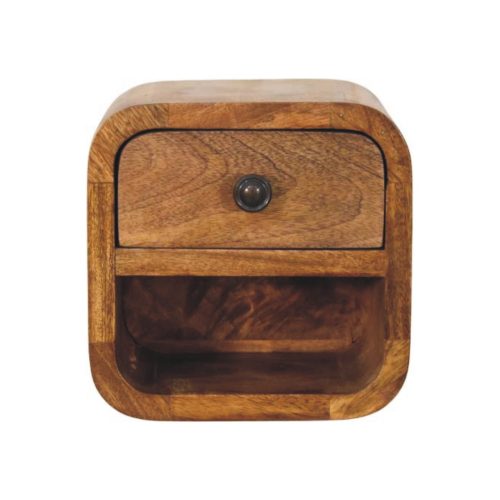 Curved Wall Mounted Bedside