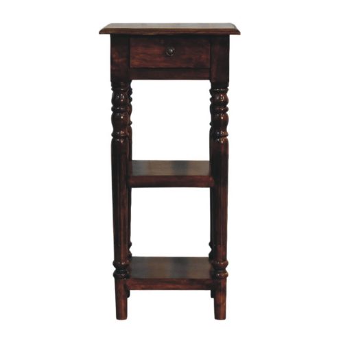 Tall Turned Leg Side Table